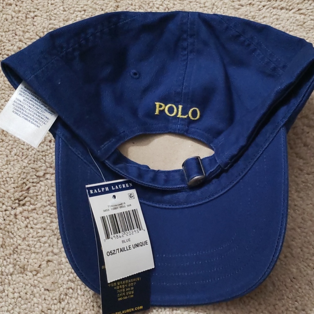 HP Polo Ralph Lauren Baseball Cap - Picture 2 of 2